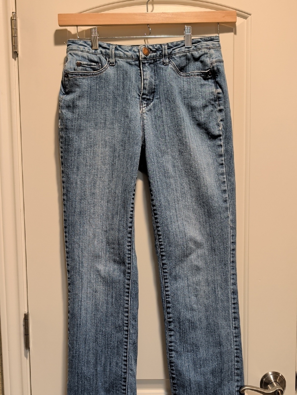 Coldwater Creek Light Blue Straight Leg Jeans #JEAN5